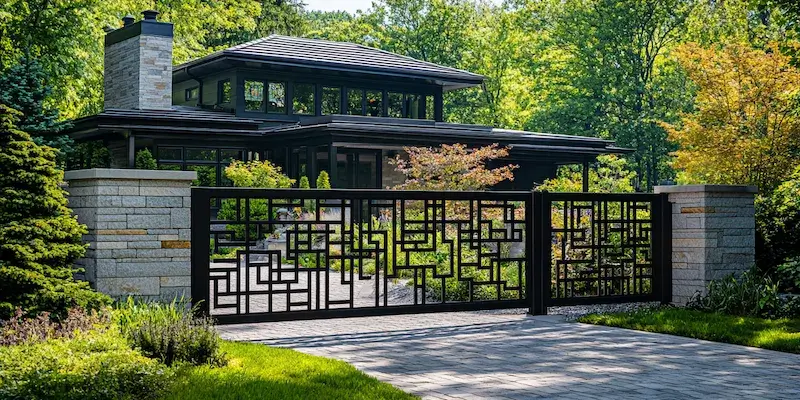 Gartenzäune aus Polen