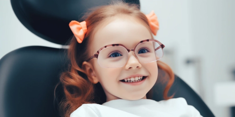 Stomatolog - piękny uśmiech śnieżnobiałymi zębami